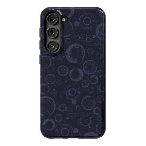 Gallifreyan Text Pattern Phone Case